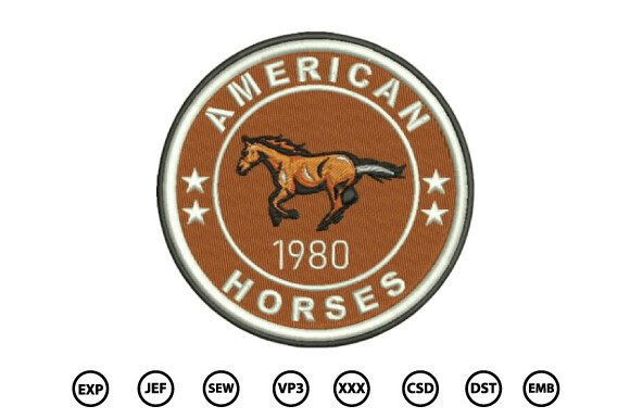 American Horses Embroidery Design Review