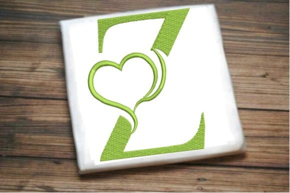 Beautiful Z Letter Heart Alphabet Review