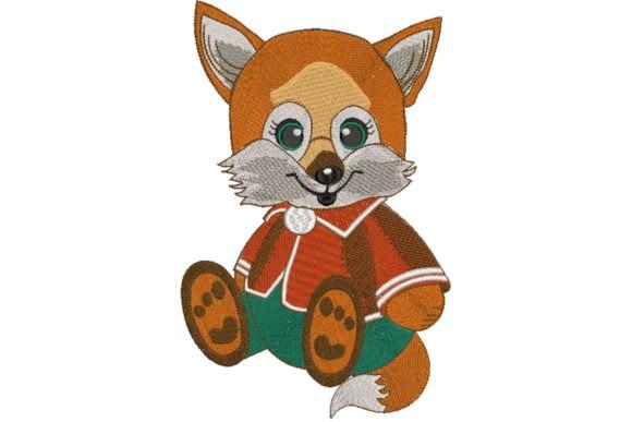 Cute Boy Baby Fox Embroidery Review