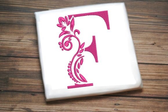 F Letter Elegant Illustrated Alphabet Decoration Review