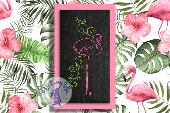Finnigan Flamingo: A Designer’s Review for Real Embroidery Projects