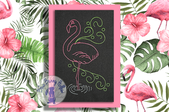 Florence Flamingo Embroidery Design Review
