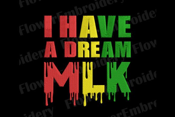 I Have a Dream MLK Embroidery Review