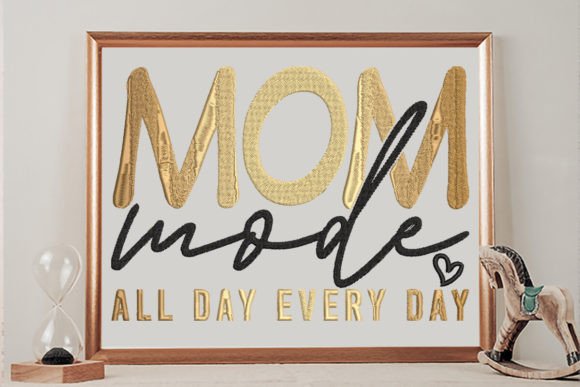 Mom Mode, All Day, Every Day Embroidery Review