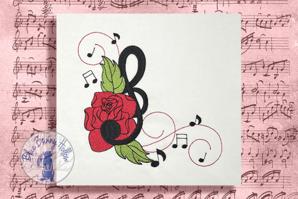Rose and Treble Clef Design Review